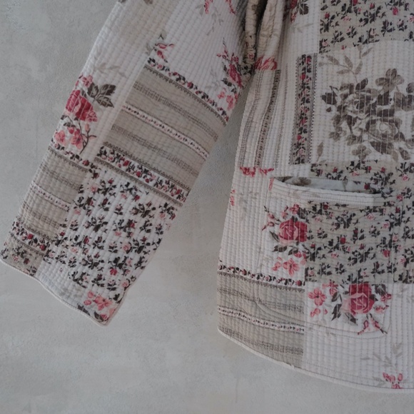 Quilted Patchwork Jacket - Picture 4 of 7